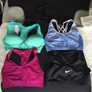 4 sports bras Victoria’s Secret, Fabletics, Nike